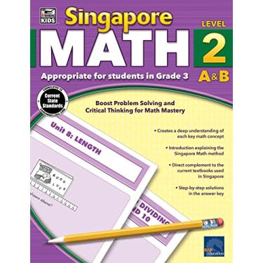 Imagem de Thinking Livro de Matemática de Singapura, Infantil, Grau 3