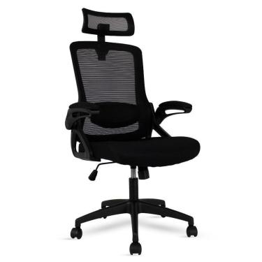 Imagem de Cadeira de Escritório com Encosto de Cabeça Damian Healer-Unissex