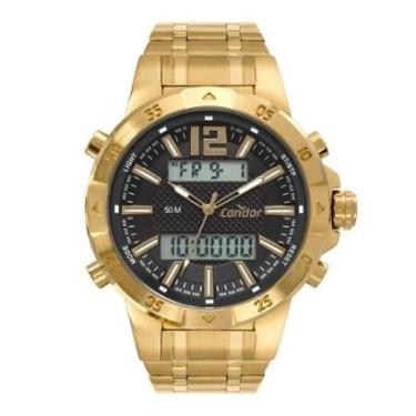 Imagem de Relógio Condor Masculino Digital Dourado - COBJK657AE/4X-Masculino