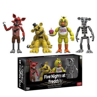 Imagem de FNAF 4 peças/Conjunto Freddy Bonnie Chica Foxy Nightmare Balloon Boy F