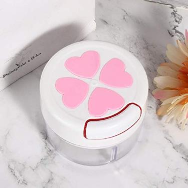 Imagem de Moinho de Alimentos Manual Tração Doméstico com Lâminas Aço Inoxidável Cordoalha Nylon Tigela Transparente Design Desmontável Utensílios Cozinha para