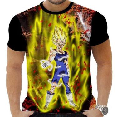Imagem de Camiseta Camisa Personalizada Anime Clássico Dragon Ball Vegeta 09 - Z