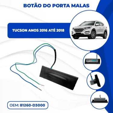 Imagem de Botão Trava Abertura Porta Malas Tucson 2018