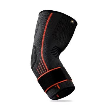 Imagem de Cotoveleira Elástica Gold Sports 3D Premium Compressão Com Bandagem Ajustável - 1 unidade-Unissex