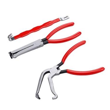 Imagem de Luqeeg Alicate de Desconexão Elétrica Conjunto de Ferramentas Separadoras de Terminais Automotivos Eficientes para Reparadores de Automóveis Aço Carbono 3 Peças para Carros Domésticos Comuns