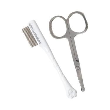 Imagem de Conjunto De Pentes Para Limpeza Facial De Cães E Gatos, Remoção De Man