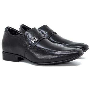 Imagem de Sapato Social Masculino Jota Pe Grow Air Bag Detroit Palmilha Macia Aumenta Altura 6,5cm 79502-Masculino