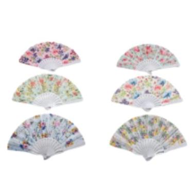 Imagem de Leque Japonês Tradicional Dobrável Artesanal - Oriental - Genérico, 2