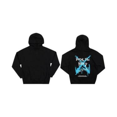 Imagem de Hoodies Casuais Masculinos De Manga Longa Com Estampa Hip Hop Harajuku