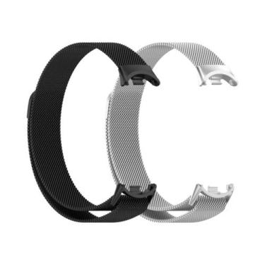 Imagem de Pulseira Magnética De Aço Inoxidável Para Xiaomi Mi Band 10 NFC - Aces