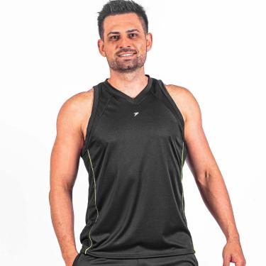 Imagem de Regata Cavada Runner Onyx 04368-Masculino