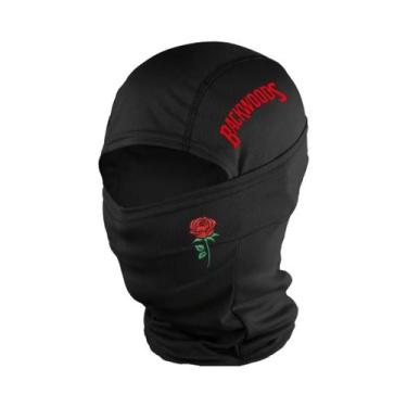 Imagem de Balaclava Unissex Rose BackWOODS: Máscara Facial Completa À Prova De V