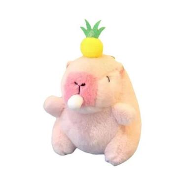 Imagem de Chaveiro De Pelúcia De Capivara De Desenho Animado Fofo De 12cm, Pinge