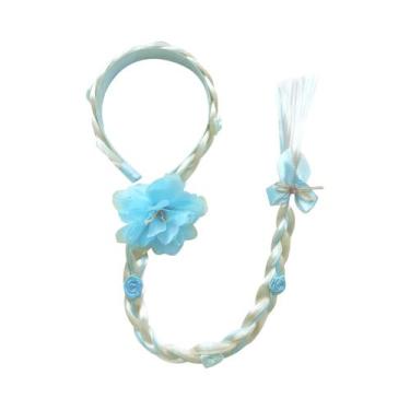 Imagem de Varinha Mágica Borboleta Azul, Coroa De Cristal, Salto Alto, Colar E J