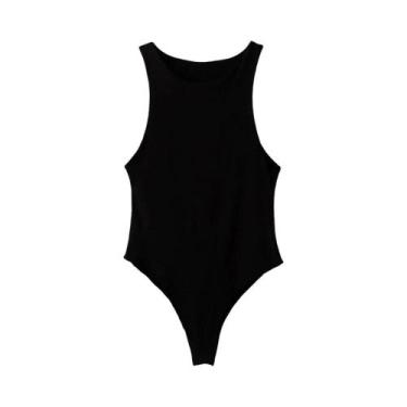 Imagem de Body Feminino Verde Magro - Bodycon Curto, Sexy e Casual para Verão, B