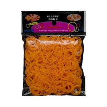 Imagem de Kit De Artesanato DIY Para Crianças: Pulseiras De Elásticos E Faixas D