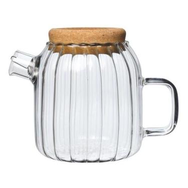 Imagem de Chaleira Hazel com Bico Coador 650ml Linha Borossilicato Hauskraft Pre