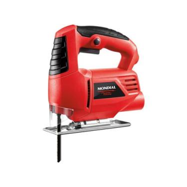 Imagem de Serra Tico-Tico Mondial Vermelho 450W FST-03, 110V