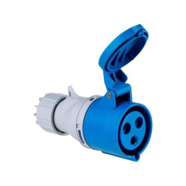 Imagem de Acoplamento Industrial Femea Tramontina 2 Polos+Terra 220V. A 250V. 32
