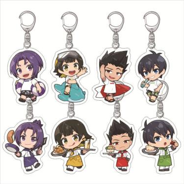 Imagem de Conjunto de chaveiros de acrílico Blue Lock Seiji, Hachiru e muito mais