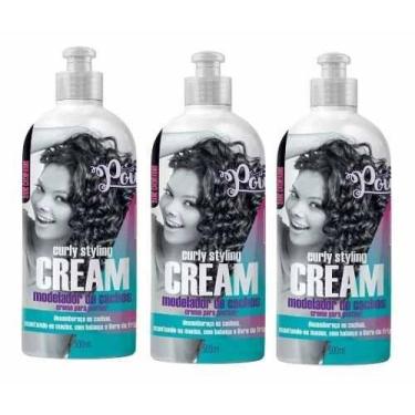 Imagem de Creme De Pentear Soul Power Curly Styling Cream 3x500ml