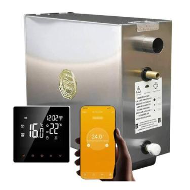 Imagem de Sauna Vapor Elétrica 15kw - Comando Smart WIFI Impercap - até 24m³ - 3