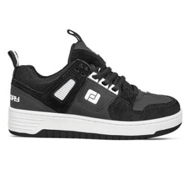 Imagem de Tênis Freeday Ghetto Unissex | Preto Branco-Unissex