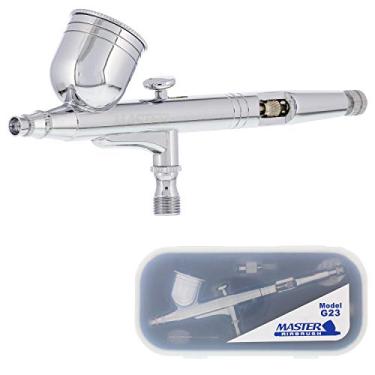 Imagem de Master Airbrush modelo G23 kit de escova de ar multiuso para dupla ação e gravidade, po...