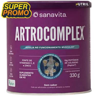 Imagem de Artrocomplex 330g 30 doses Colágeno Peptan Complexo vitamínico Ossos e