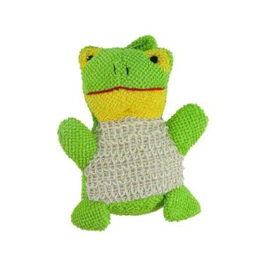 Imagem de Esponja de Banho Infantil Orgânica Soft Spa - Bath Toy Sapinho Colorid