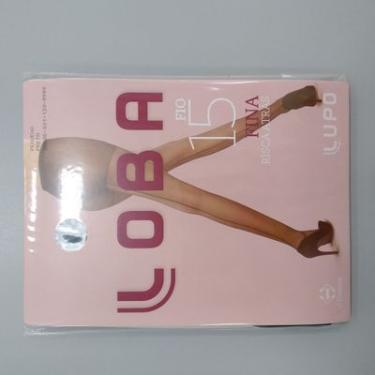 Imagem de Meia-calça Loba Risca Atrás Preta Lupo Elegante e Confortável