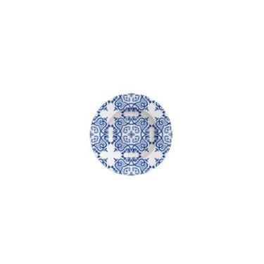 Imagem de Prato Sobremesa Porcelana 21cm Tramontina Algarve Branco