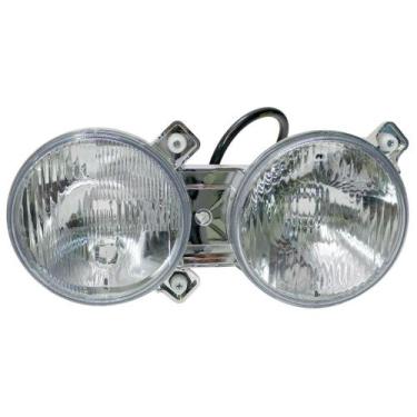 Imagem de Bloco Farol Mercedes Benz Caminhões LS LK Após 2000 Lado Passageiro Se