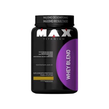 Imagem de Whey Protein Blend 900g - Chocolate - Max Titanium