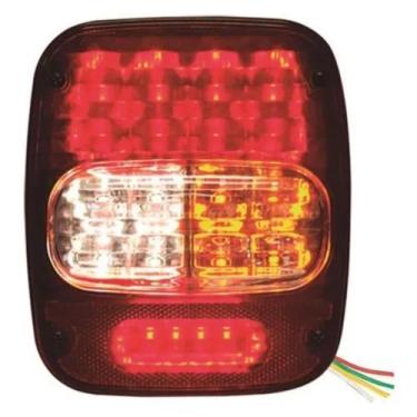 Imagem de LANTERNA TRASEIRA SEM VIGIA LED para CAMINHAO VW 12/ SEM VIG - PRADOLU