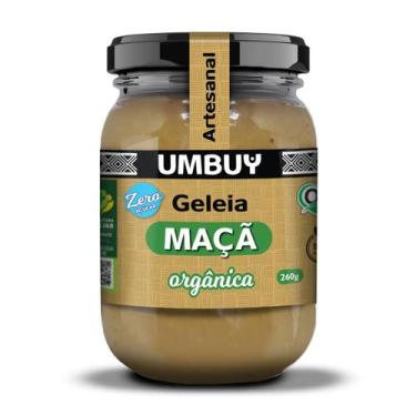 Imagem de Geleia Orgânica Artesanal De Maçã Zero Açúcar Umbuy 260G, Geleia Orgân