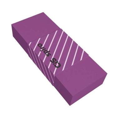 Imagem de Borracha Escolar Cis Spiro  Macia, Precisa e Não Mancha -, Roxo