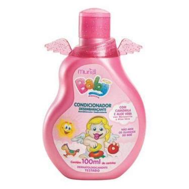 Imagem de Condicionador Muriel Baby Menina 100 ml - Cuidado Suave para Cabelos d