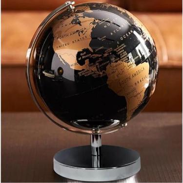 Imagem de Globo Terrestre Mapa Mundi Giratório Decoração De Mesa Escritório - Ho