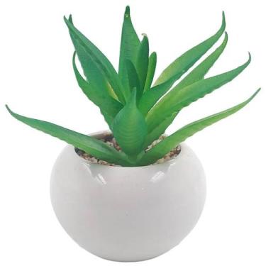 Imagem de Vaso C/ Planta Artificial Sortida 5cm em Cerâmica - Braswu