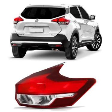 Imagem de Lanterna Traseira Canto Kicks 2016 2017 2018 A 2021 Direito - Rufato