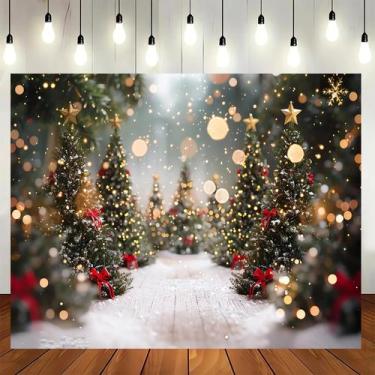 Imagem de Pano De Fundo De Árvore De Natal Para Festas Em Família, Festas De Ani