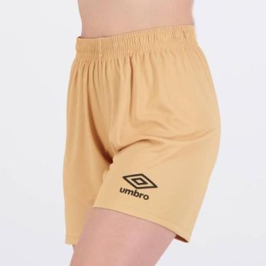 Imagem de Calçao Umbro Club Feminino Dourado, GG