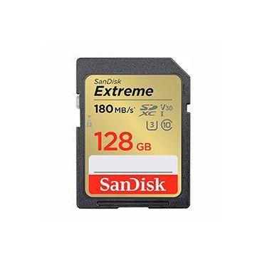 Imagem de Cartão de Memória SD Sandisk Extreme SDSDXVA-128G-GNCIN Class 10 U3 12
