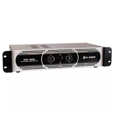 Imagem de Amplificador de Potência 650W 4 OHMS PRO 2600 - LL AUDIO
