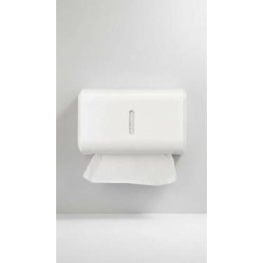Imagem de Dispenser Papel Toalha Interfolha Compacto Branco - Congratulations St