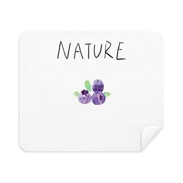 Imagem de Pano de limpeza de pintura Blueberry Island, 2 peças, tecido de camurça