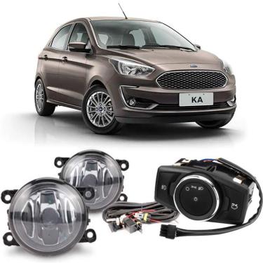 Imagem de Kit farol auxiliar Milha Ka 2019 em diante Bmo sem grade