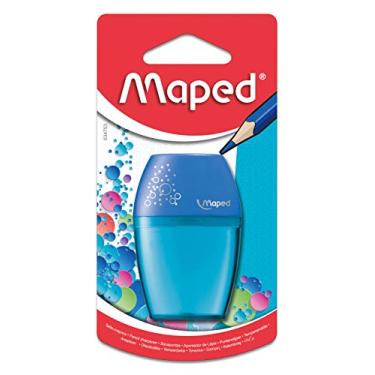 Imagem de Apontador de lápis Maped Shaker com 1 orifício, cores sortidas (034049)