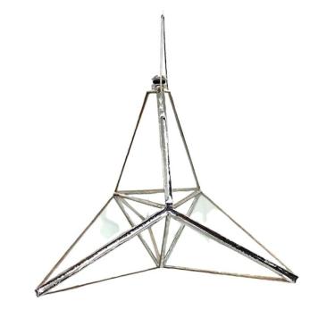 Imagem de Prisma Dágua Feng Shui Estrela De 4 Pontas 12 Cm